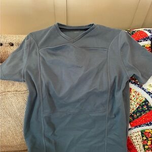 Lalabu Gray V-Neck T-Shirt